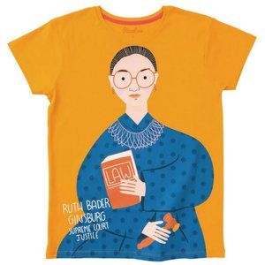NWT! Women's Crewneck Ruth Bader Ginsburg Short Sleeve Trailblazer Tee, Size XXL